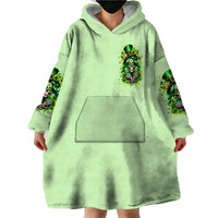 Irish Skull Wearable Blanket Hoodie Drink Up Bitches - Wonder Print Shop