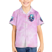 Rose Skull Kid Hawaiian Shirt Bullshit So The Bitch In Me Come Out To Play - Wonder Print Shop