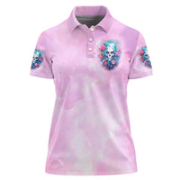 Rose Skull Women Polo Shirt Bullshit So The Bitch In Me Come Out To Play - Wonder Print Shop