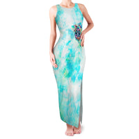 Flower Skull Family Matching Tank Maxi Dress and Hawaiian Shirt She Is Sunshine Mixed With A Little Hurricane - Wonder Print Shop