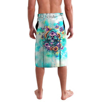 Flower Skull Lavalava She Is Sunshine Mixed With A Little Hurricane - Wonder Print Shop