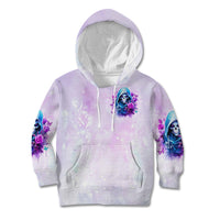 Rose Skull Kid Hoodie I'm Not Always A Bitch Just Kidding Go Fuck Yourself - Wonder Print Shop