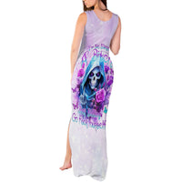 Rose Skull Tank Maxi Dress I'm Not Always A Bitch Just Kidding Go Fuck Yourself - Wonder Print Shop