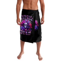 Flower Skull Lavalava The Good Girl In Me Got Tired Of The Bullshit So The Bitch In Me Came Out To Play - Wonder Print Shop