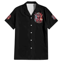 Devil Skull Hawaiian Shirt The Perseon I Afraid Of Is Myself That Fucker Is Crazy - Wonder Print Shop