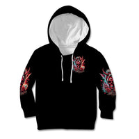 Devil Skull Kid Hoodie The Perseon I Afraid Of Is Myself That Fucker Is Crazy - Wonder Print Shop