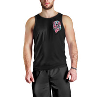 Rose Skull Men Tank Top Hater Make Me Famous So Keep On Hating Me Bitch - Wonder Print Shop
