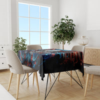 Wings Skull Tablecloth People Are Asking Me Which Sign I was Born Under I Was Born Under A Warning Sigh - Wonder Print Shop