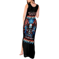 Wings Skull Tank Maxi Dress People Are Asking Me Which Sign I was Born Under I Was Born Under A Warning Sigh - Wonder Print Shop