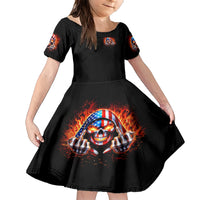 My Give A Fuck Is Broken But My Go Fuck Your Self Family Matching Short Sleeve Bodycon Dress and Hawaiian Shirt - Wonder Print Shop