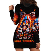 My Give A Fuck Is Broken But My Go Fuck Your Self Hoodie Dress - Wonder Print Shop