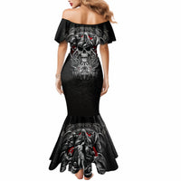 Skull Mermaid Dress Ethereal Reapers Skull-Faced Death Angels - Wonder Print Shop
