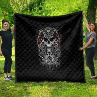 Skull Quilt Ethereal Reapers Skull-Faced Death Angels - Wonder Print Shop