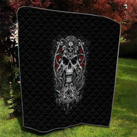 Skull Quilt Ethereal Reapers Skull-Faced Death Angels - Wonder Print Shop