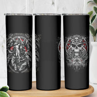 Skull Skinny Tumbler Ethereal Reapers Skull-Faced Death Angels - Wonder Print Shop