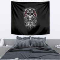 Skull Tapestry Ethereal Reapers Skull-Faced Death Angels - Wonder Print Shop
