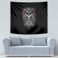 Skull Tapestry Ethereal Reapers Skull-Faced Death Angels - Wonder Print Shop