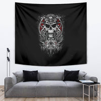 Skull Tapestry Ethereal Reapers Skull-Faced Death Angels - Wonder Print Shop