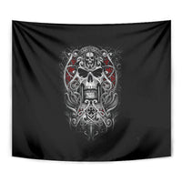 Skull Tapestry Ethereal Reapers Skull-Faced Death Angels - Wonder Print Shop