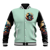 Witch Skull Baseball Jacket Buckle Up Buttercup You Just FLipped My Witch Switch - Wonder Print Shop