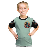 Witch Skull Kid T Shirt Buckle Up Buttercup You Just FLipped My Witch Switch - Wonder Print Shop
