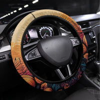 Witch Skull Steering Wheel Cover Buckle Up Buttercup You Just FLipped My Witch Switch - Wonder Print Shop