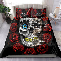 Dia De Muertos Bedding Set Day Of The Death Rose Skull - Wonder Print Shop