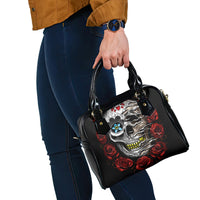 Dia De Muertos Shoulder Handbag Day Of The Death Rose Skull DT01