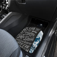 Sad Skull Car Mats Don't Ever Try To Judge Me Dude - Wonder Print Shop