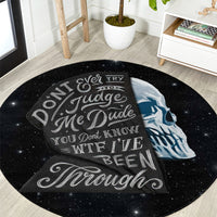 sad-skull-round-carpet-dont-ever-try-to-judge-me-dude