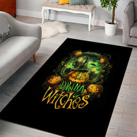 Pumpkin Skull Area Rug Drink Up Witches - Wonder Print Shop