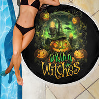 Pumpkin Skull Beach Blanket Drink Up Witches - Wonder Print Shop