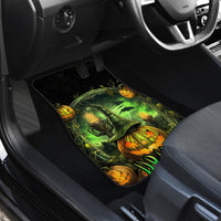 Pumpkin Skull Car Mats Drink Up Witches - Wonder Print Shop