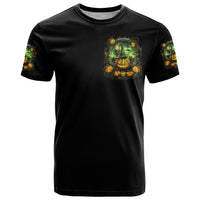Pumpkin Skull T Shirt Drink Up Witches - Wonder Print Shop