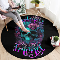 flower-skull-round-carpet-hello-darkness-my-old-friend
