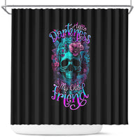 flower-skull-shower-curtain-hello-darkness-my-old-friend