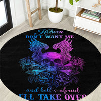wings-skull-round-carpet-heaven-dont-want-me-hell-afraid-i-take-over