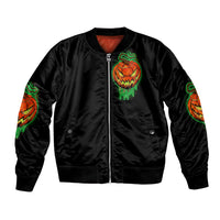 Jack O Lantern Skull Bomber Jacket I Smell Children - Wonder Print Shop