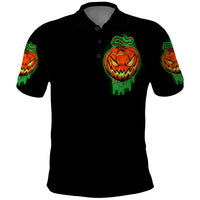 Jack O Lantern Skull Polo Shirt I Smell Children - Wonder Print Shop