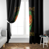 Jack O Lantern Skull Window Curtain I Smell Children - Wonder Print Shop