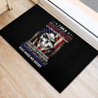American Skull Rubber Doormat Grumpy Old Man Motherfuckers Who Make Me Angry - Wonder Print Shop