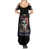 American Skull Summer Maxi Dress Grumpy Old Man Motherfuckers Who Make Me Angry - Wonder Print Shop