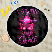 Witch Skull Beach Blanket Iam The Spell - Wonder Print Shop