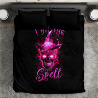 Witch Skull Bedding Set Iam The Spell - Wonder Print Shop