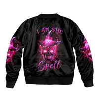 Witch Skull Bomber Jacket Iam The Spell - Wonder Print Shop