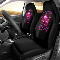 Witch Skull Car Seat Cover Iam The Spell - Wonder Print Shop