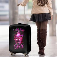 Witch Skull Luggage Cover Iam The Spell - Wonder Print Shop