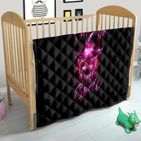 Witch Skull Quilt Iam The Spell - Wonder Print Shop