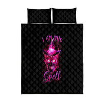 Witch Skull Quilt Bed Set Iam The Spell - Wonder Print Shop