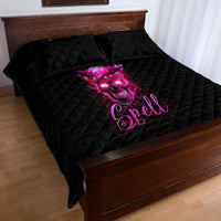 Witch Skull Quilt Bed Set Iam The Spell - Wonder Print Shop